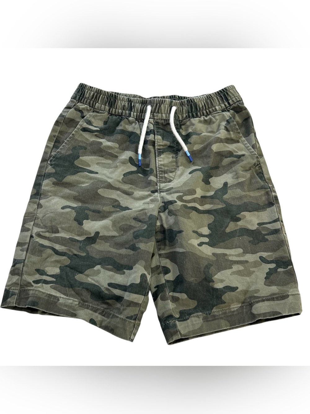 Gap Kids Easy Pull-On Camouflage Shorts Green Youth XL